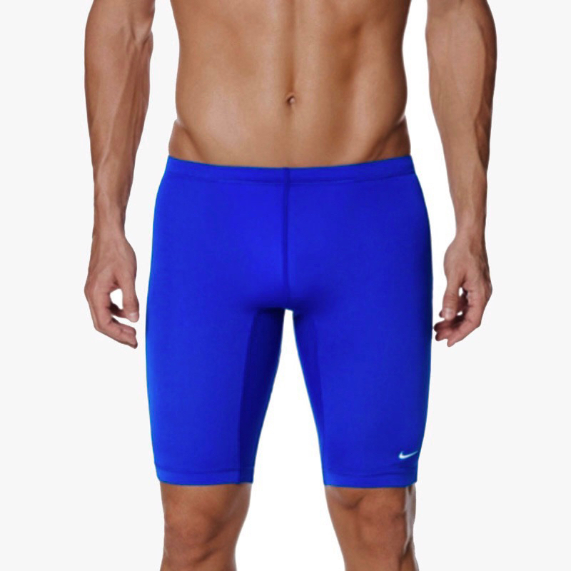 零碼正品， NIKE 男泳褲，寶藍色，M（Size:30)