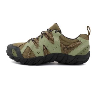 Merrell Waterpro Maipo 綠棕 網布 黃金大底 戶外鞋 男款 B5194【新竹皇家ML037729】