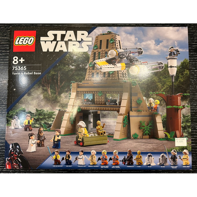 無人偶 樂高 LEGO 75365 星際大戰 星戰 STAR WARS  Yavin 4 Rebel Base