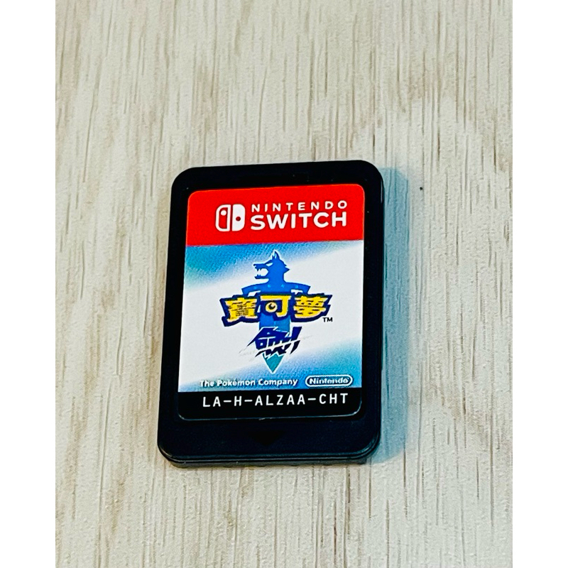 Switch 寶可夢劍無盒「二手良品」中文版卡帶