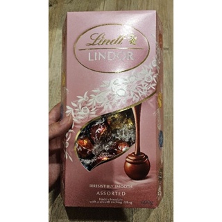 LINDT LINDOR瑞士蓮綜合巧克力粉紅限定 600公克