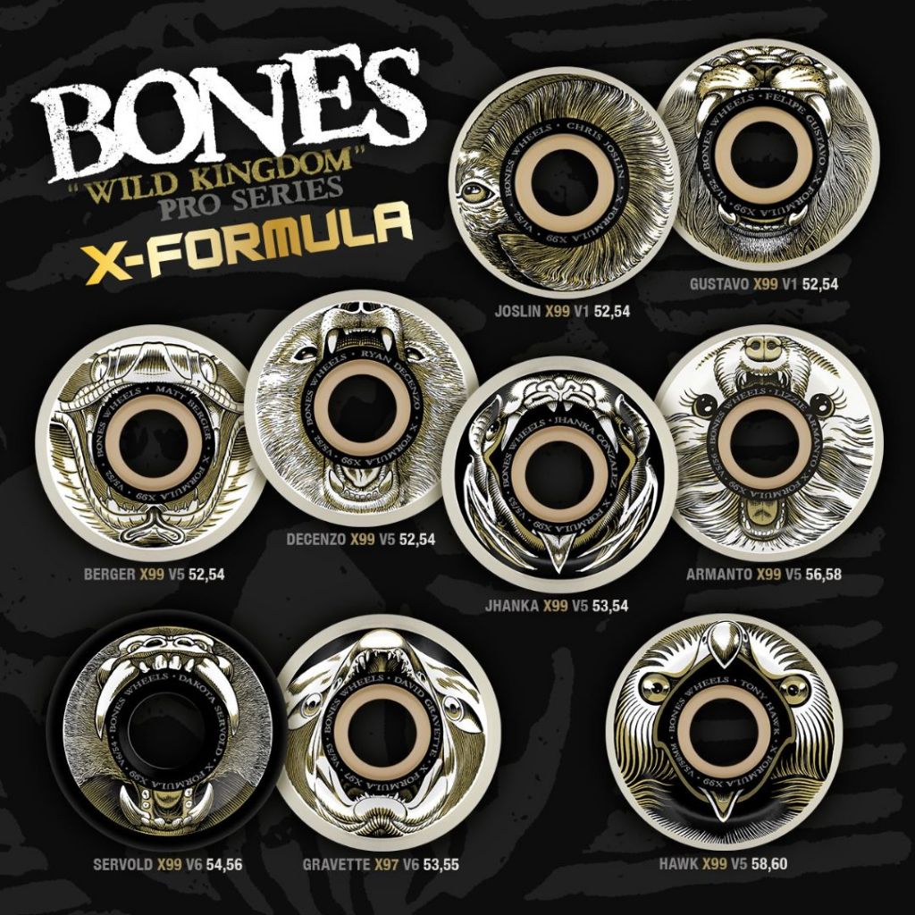 《帥奇滑板店》| Bones  X-FORMULA 系列 | 滑板輪子