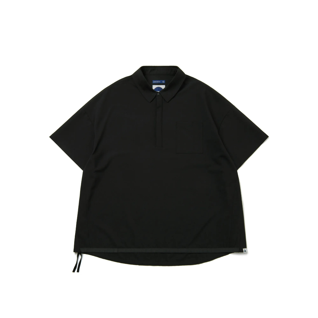 MELSIGN Comfy Shaped Polo Shirt polo衫 黑色