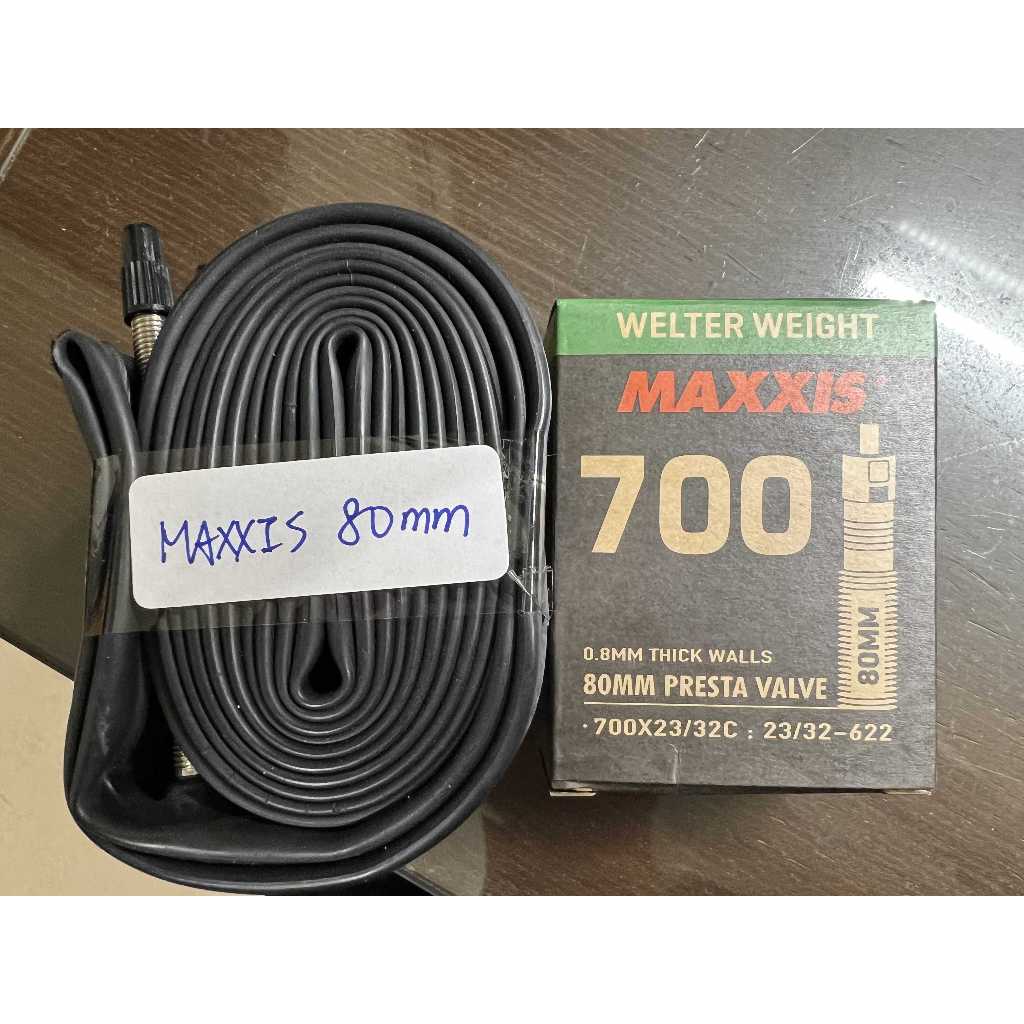 MAXXIS 瑪吉斯 內胎 700Cx23/32C 法嘴 80 mm 4條一起出售