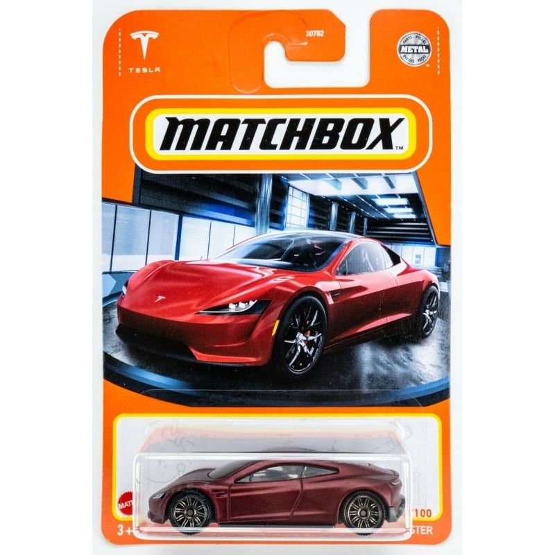 Matchbox 火柴盒合金小汽車 特斯拉 TESLA ROADSTER