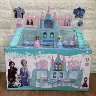 美麗優選💖兒童冰雪奇緣兒童夢幻城堡艾莎安娜公主過家家玩具女孩房子別墅