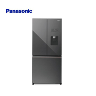 Panasonic 國際牌 495L 一級能效 無邊框霧面玻璃 三門變頻電冰箱 NR-C501PG-H1