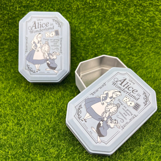 全新現貨 日本 大創 DAISO 迪士尼 收納鐵盒 愛麗絲夢遊仙境 愛麗絲
