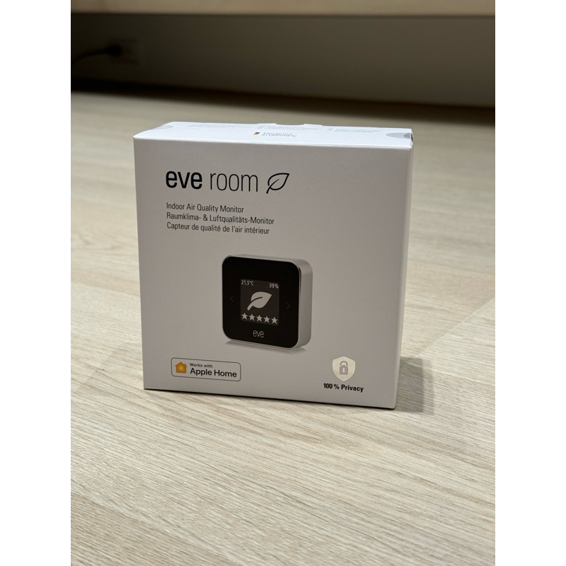 EVE Room 室內空氣品質偵測器-Thread(HomeKit / 蘋果智能家庭)