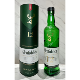 🇬🇧格蘭菲迪 12 年單一麥芽蘇格蘭威士忌「空酒瓶+空盒」