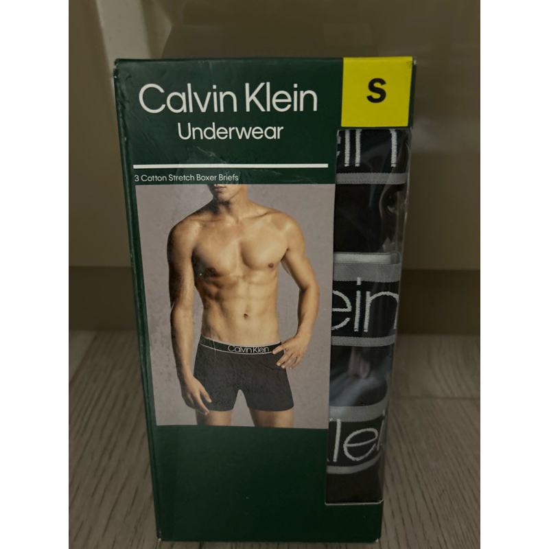 好市多Calvin Klein男內褲三件組（黑）S號