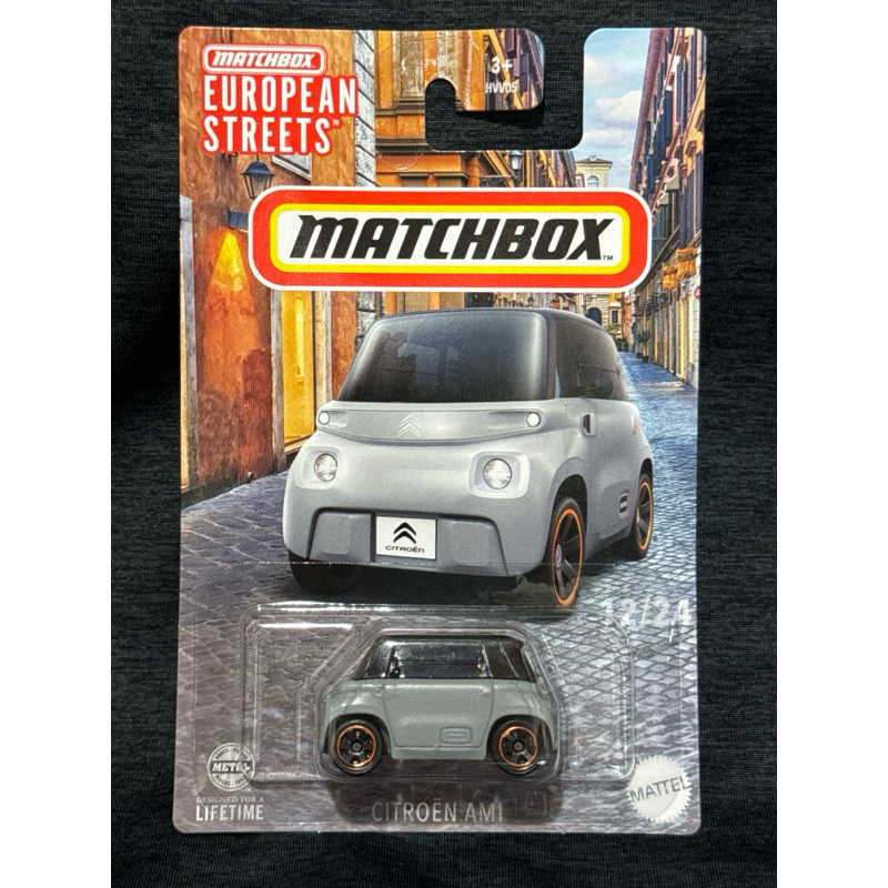 ［模型車］雪鐵龍 Citroën Citroen AMI 微型電動車 火柴盒 Matchbox 歐洲街道系列