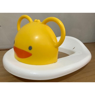 (二手)黃色小鴨_造型馬桶輔助便座_學習便器_兒童馬桶_幼兒馬桶座墊