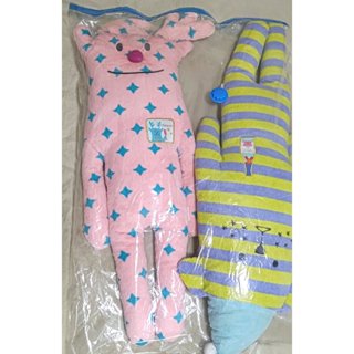 [二手] CRAFTHOLIC 宇宙人 L號 小抱枕 賣場 熊 兔 雀斑狗 聖誕鹿