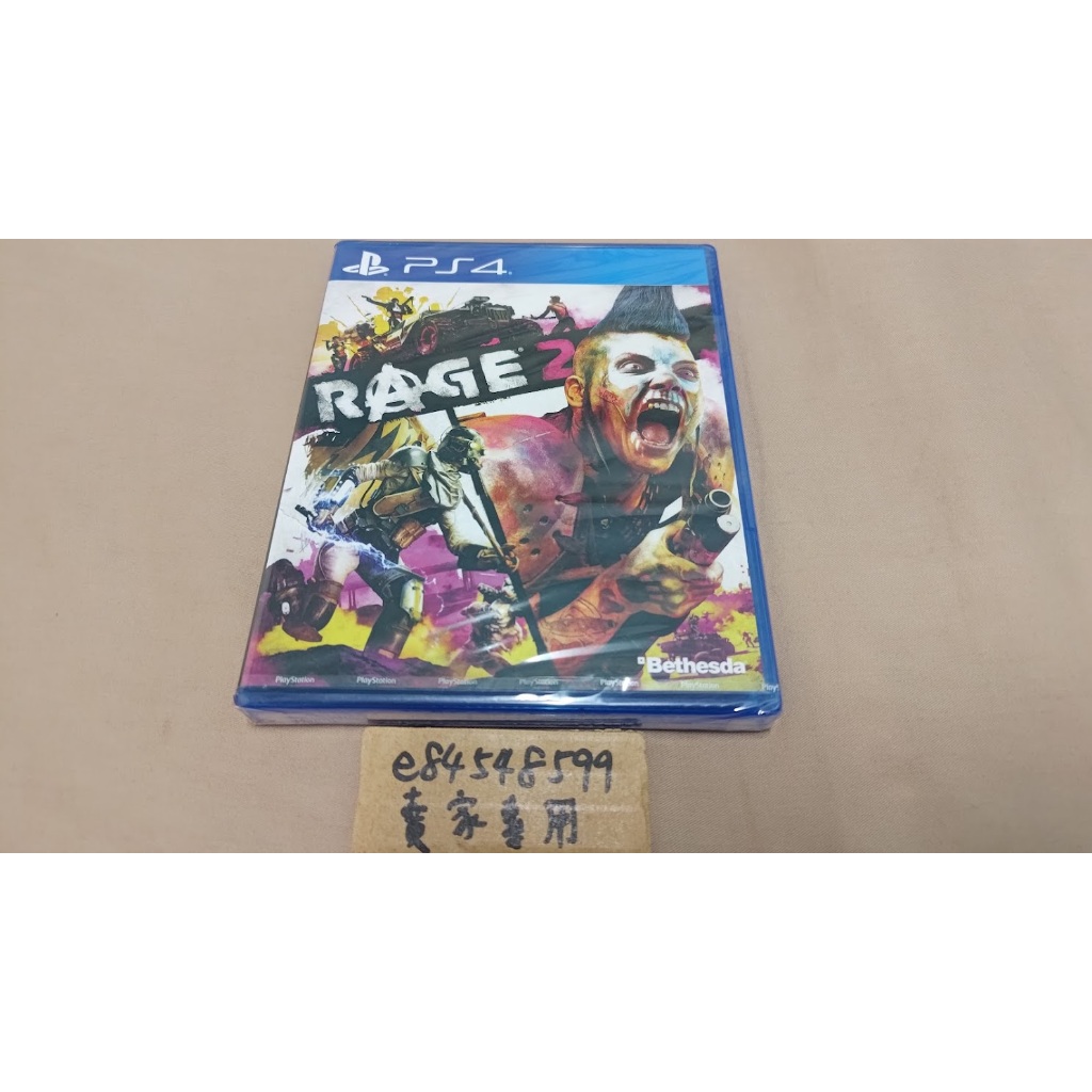 【全新現貨】PS4 狂怒煉獄2 中文版 RAGE 2
