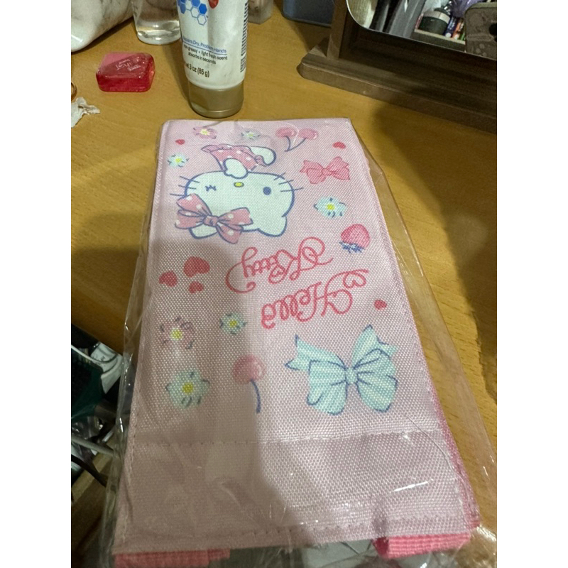 Hello Kitty 900ml 不鏽鋼 冰霸杯 保冰杯 附保溫袋 雙層真空