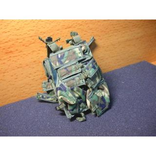 AJ4特戰部門 mini模型1/6遊騎兵TS叢林迷彩戰術背心一件(部份裝備袋可拆) LT:1315
