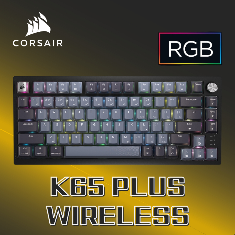 海盜船 CORSAIR K65 PLUS WIRELESS 三模無線機械式鍵盤
