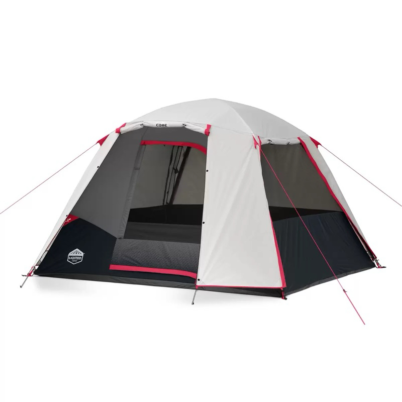 CORE 六人全罩式黑膠帳篷 好市多代購 Costco 露營帳篷 遮光 夏季露營