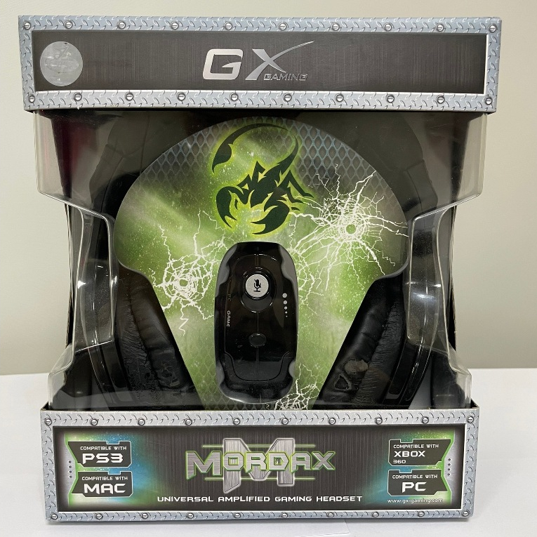 GX Gaming Mordax HS-G600 震天青尾蠍-震撼電競耳機麥克風