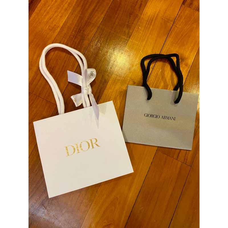 全新-Dior紙袋 Armani紙袋