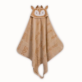 【Luveta】SDS-SHOW 有機棉圍裙式浴巾-小麋鹿