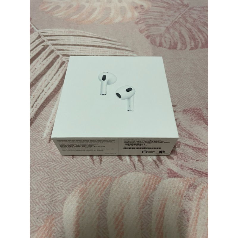 Apple AirPods 3 Lightning 充電盒 藍牙耳機 原廠 全新未拆