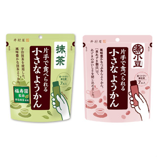 日本 井村屋 紅豆羊羹 日本羊羹 日式羊羹 小羊羹 紅豆羊羹 抹茶羊羹 迷你羊羹 隨身包 隨手包 膳食纖維 紅豆 抹茶