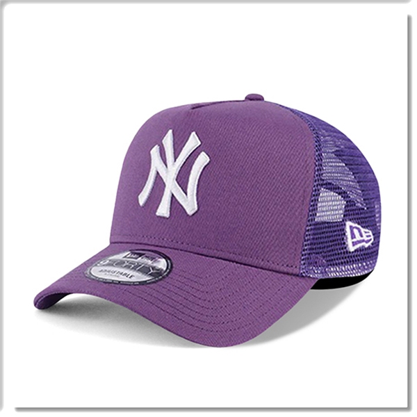 【ANGEL NEW ERA】NEW ERA MLB NY 紐約 洋基 紫色 網帽 9FORTY 卡車帽 潮流 街頭