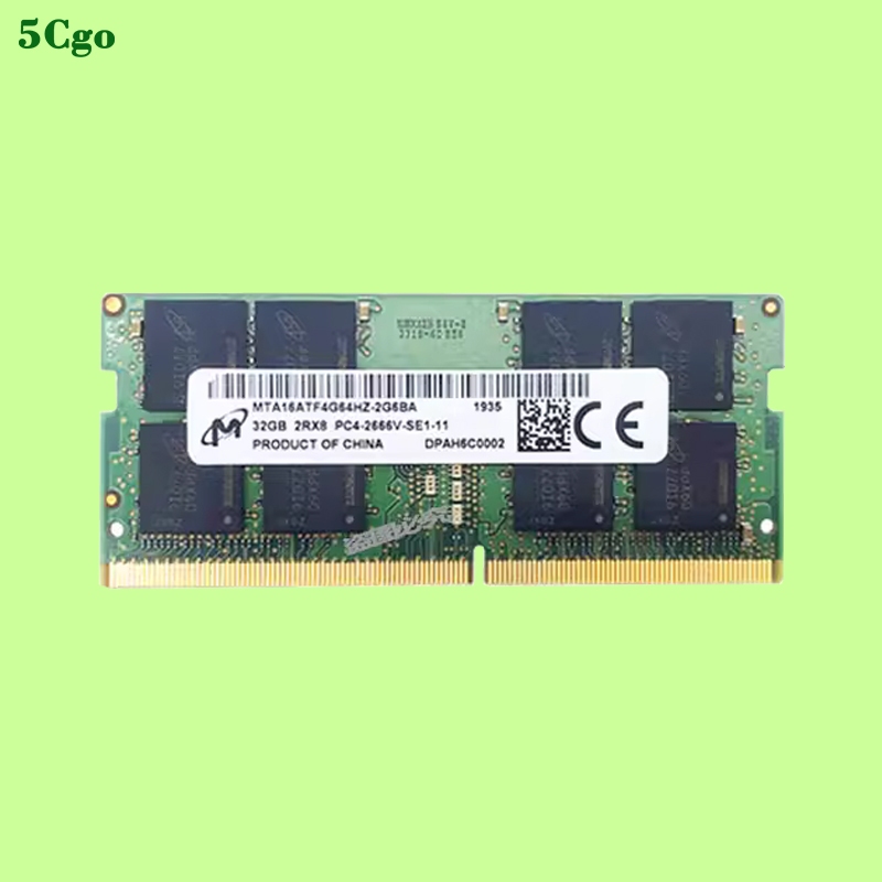 5Cgo.鎂光DDR4 4G 8G 16G 32G 2133/2400/2666/2933/3200MHz筆電電腦記憶體