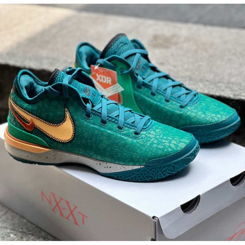 Nike Zoom LeBron NXXT GEN EP 男 籃球鞋 綠橘DR8788-301