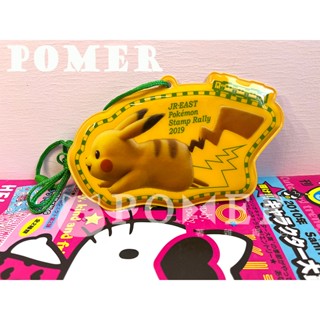 POMER☆日本絕版正品 精靈寶可夢 Pokemon Go 神奇寶貝 皮卡丘 票卡夾 證件套 證件夾 識別證套 悠遊卡套