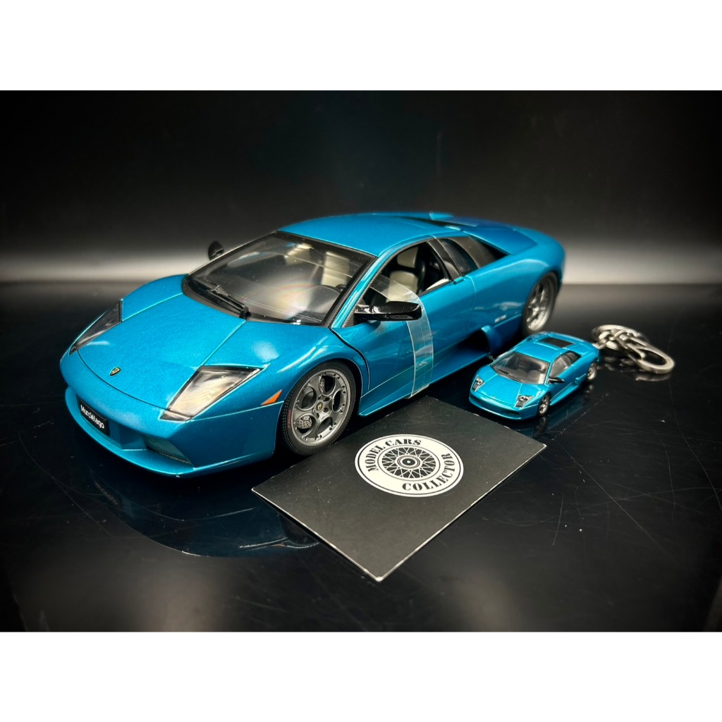 【收藏模人】AutoArt Lamborghini Murcielago 40th 40周年藍 1/18 1:18 無盒