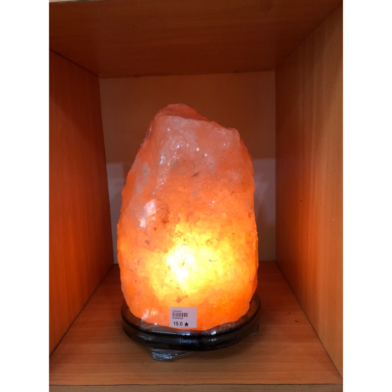 喜馬拉雅山玫瑰鹽燈 15.0公斤  精選紅馗鹽燈  穩坐山型 客廳首選