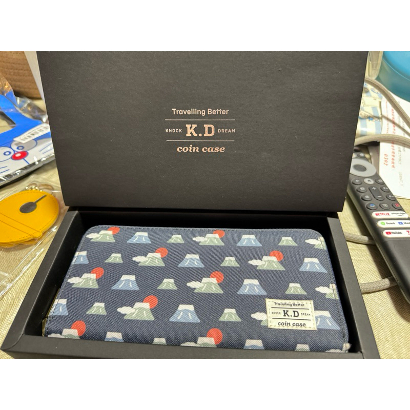 「現貨」KD coin case日幣長夾/韓幣 -富士山款