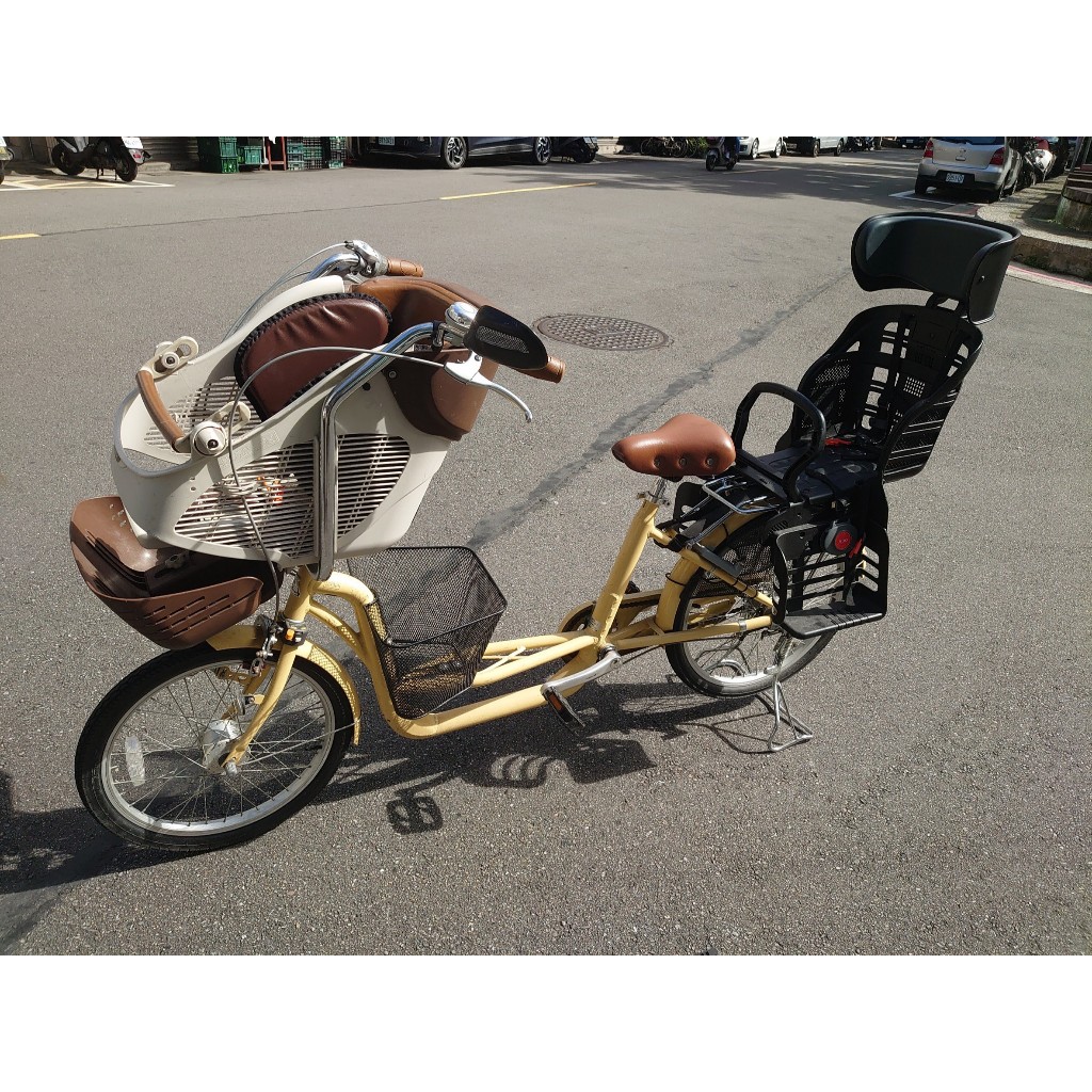 二手 日本親子車腳踏車