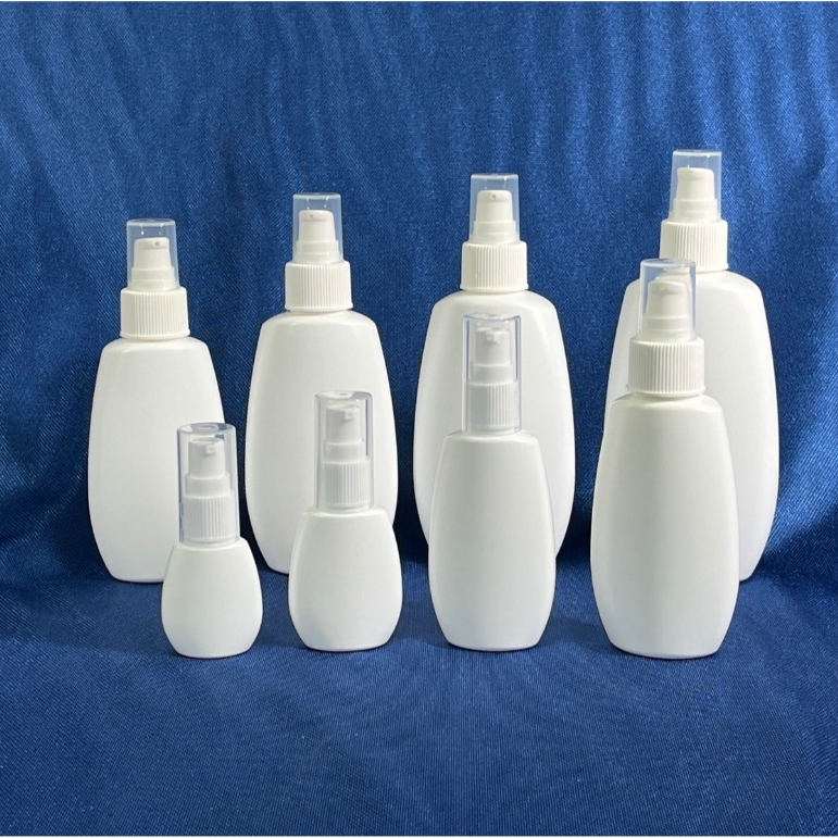 阿瓶 20ml~500ml HDPE白色塑膠壓瓶 長嘴壓瓶 酒精乾洗手壓瓶 洗髮精.護髮乳分裝壓瓶（台灣製造)
