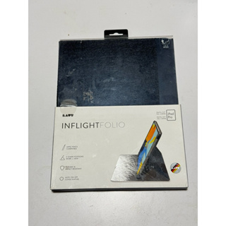【近全新】二手 LAUT iPad Pro 12.9' Inflight Folio系列保護殼-藍