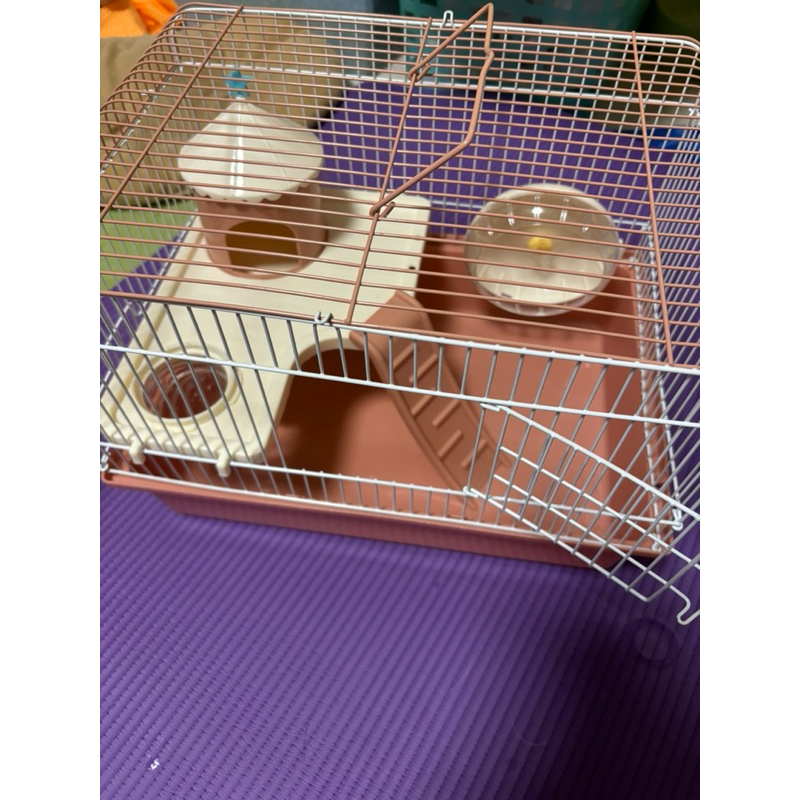 二手倉鼠籠🩷陶瓷窩、食碗