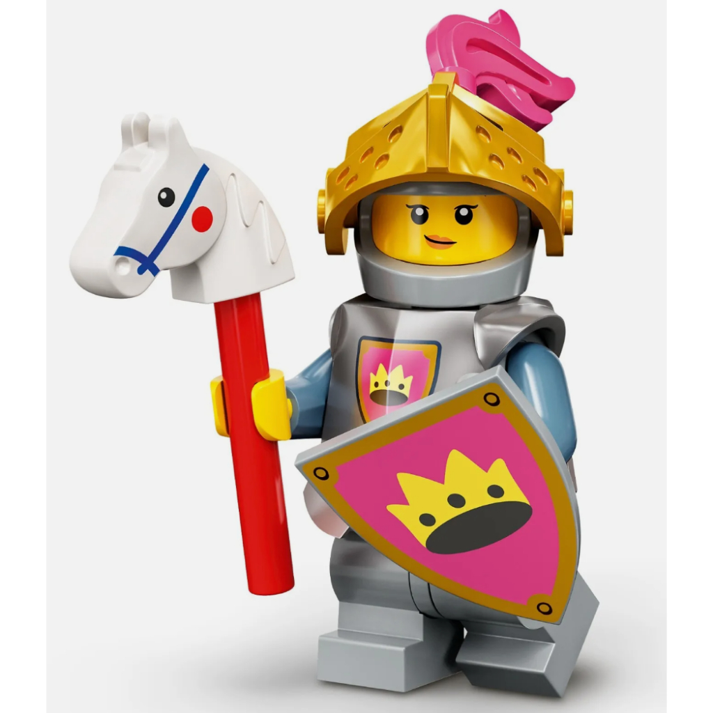 樂高 71034 人偶 第23代 11號 女騎士｜LEGO Knight of the Yellow Castle