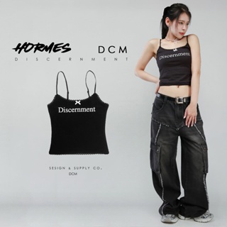 [HORMES] DISCERNMENT DCM 背心 蝴蝶結 蕾絲 細肩帶 芭蕾風 羅紋彈性舒適材質
