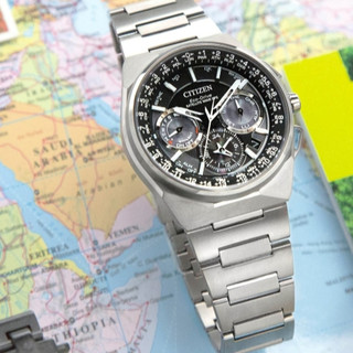 甜甜價 CITIZEN 星辰 光動能GPS衛星對時錶 -/45mm CC9009-81E