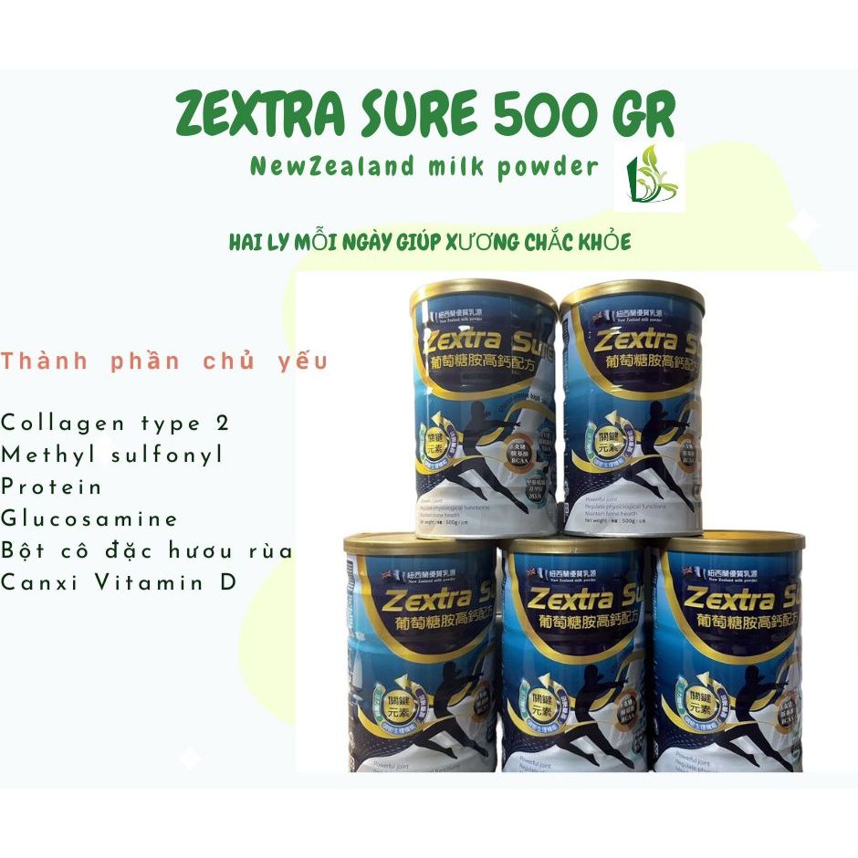 優惠新上市-Zextra Sure 500 Gr 升級配方加量不加價-中英字幕500公克