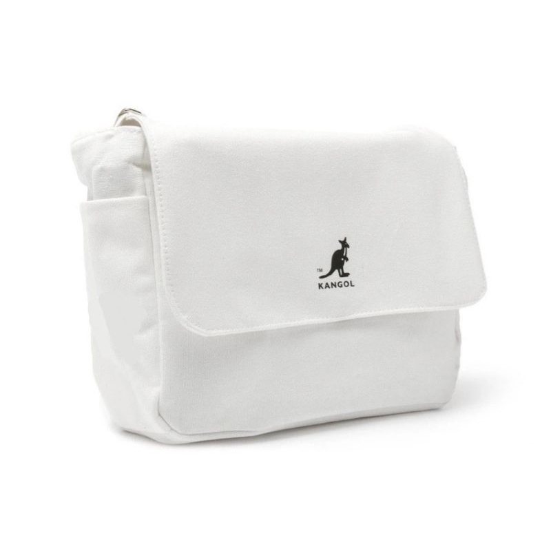 【全新】KANGOL 袋鼠 郵差包 側背包 斜背包 帆布包 小書包