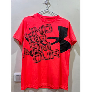 🌈隔日到貨💖Under armour 男中童 XL號 排汗透氣短袖上衣（日本🇯🇵購入，全新）