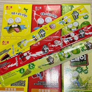 韓國海太HAITAI 酸甜軟糖 長條軟糖 水果軟糖 一條24g(約26公分)