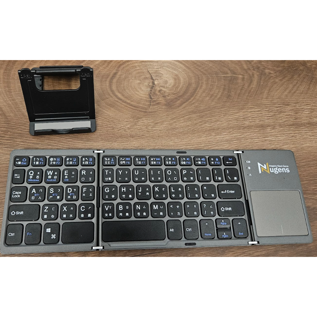 Nugens MK-B100 第二代三折藍牙觸控鍵盤