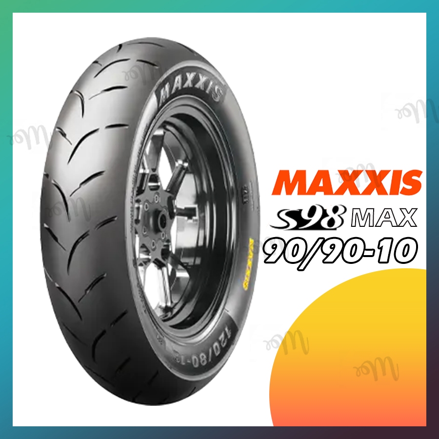 【MAY.MAY 輪胎】瑪吉斯 MAXXIS S98 MAX 90/90-10 90 90 10 全熱熔競技胎