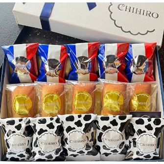 【日本最著名的金融家】Chihiro Financier BOX 3種發酵奶油（15顆） 當地著名，日本直運