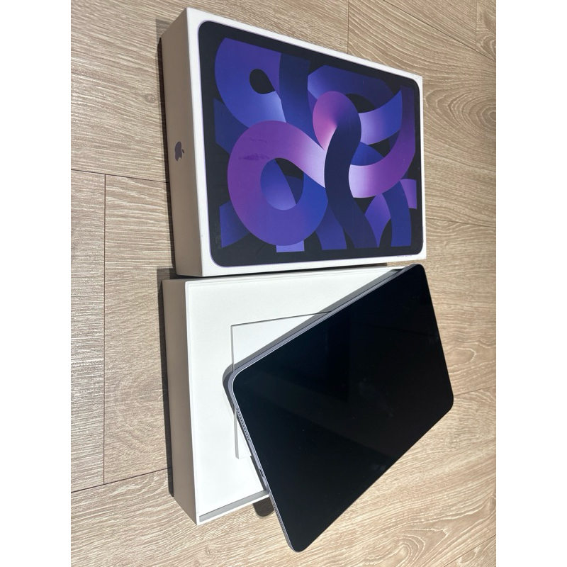 售Apple iPad air5 wifi 256G紫色（拆封品）